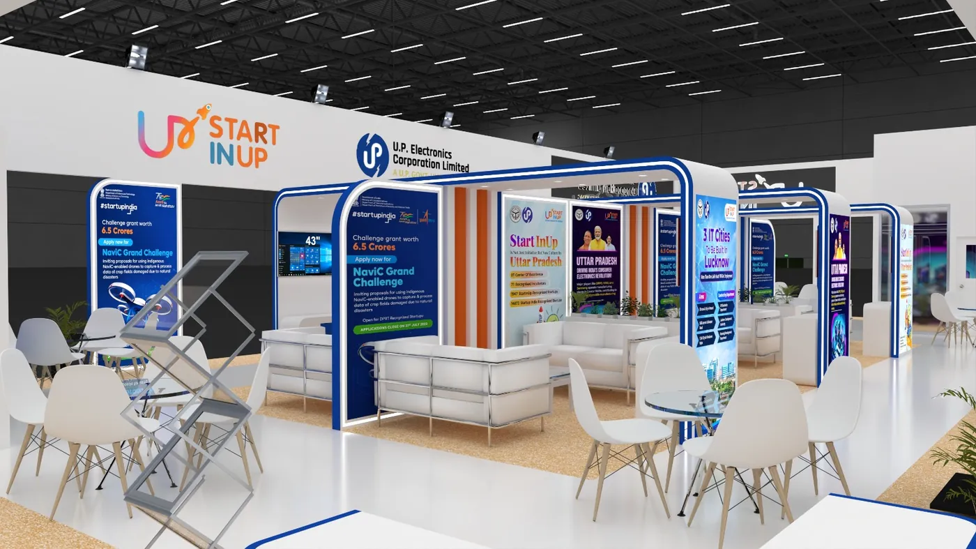 Corporate & Technology, exhibition stand design visual 10