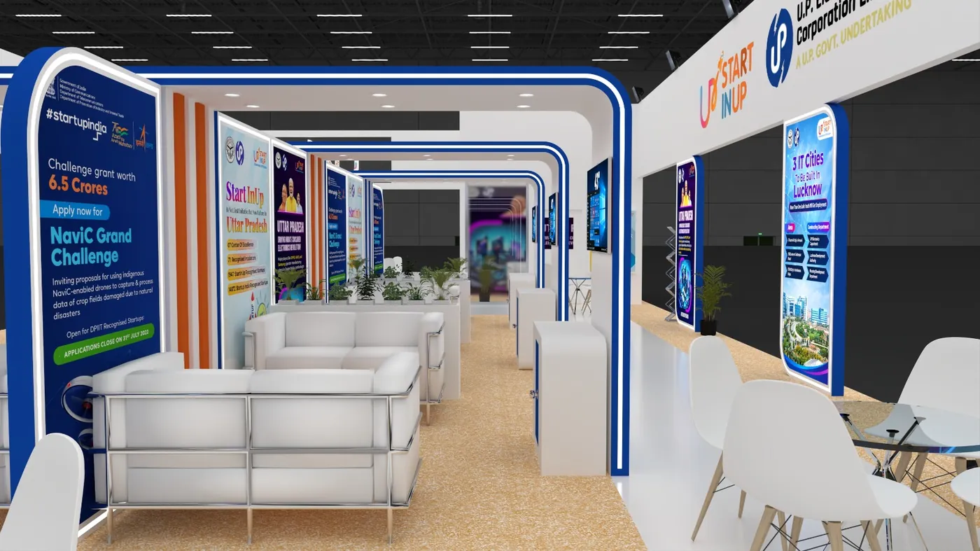 Corporate & Technology, exhibition stand design visual 13