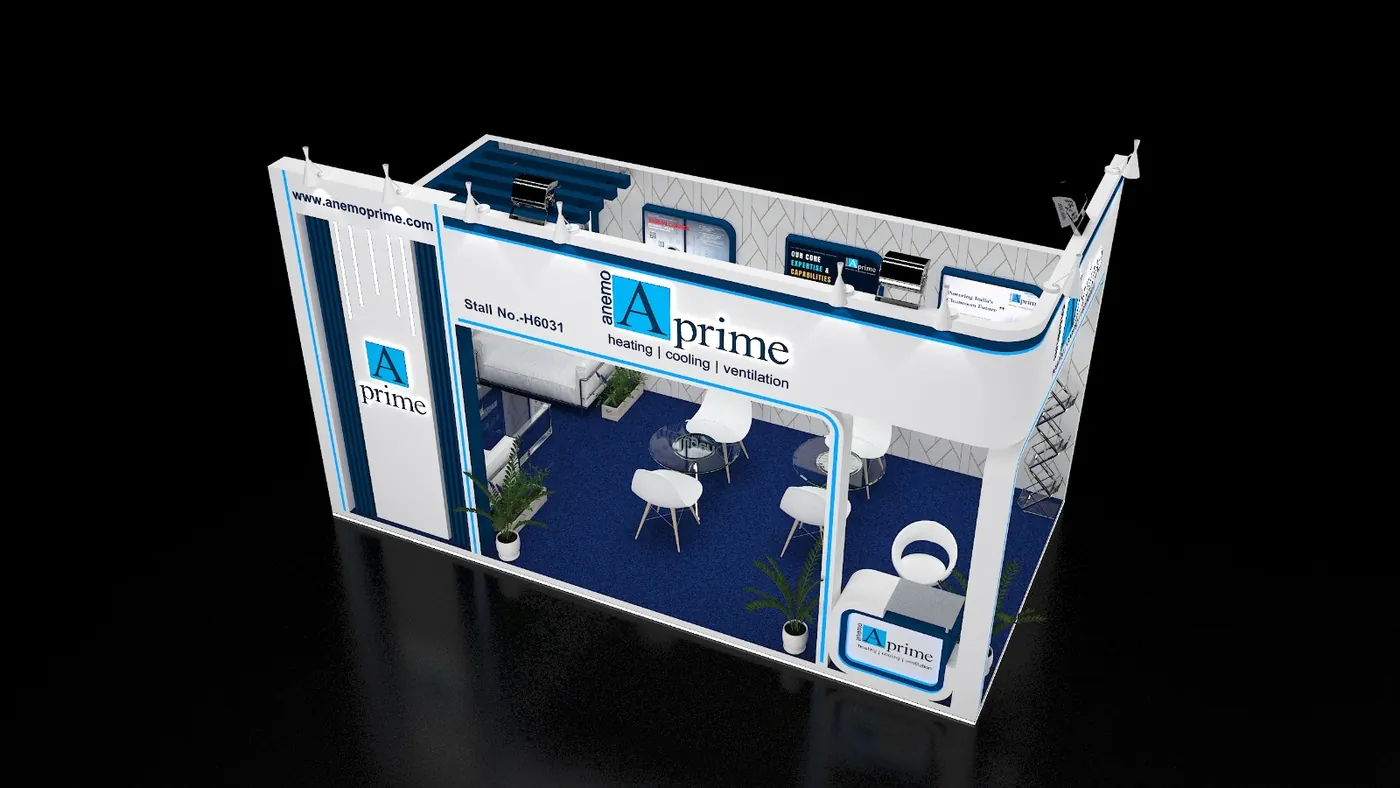 Corporate & Technology, exhibition stand design visual 16