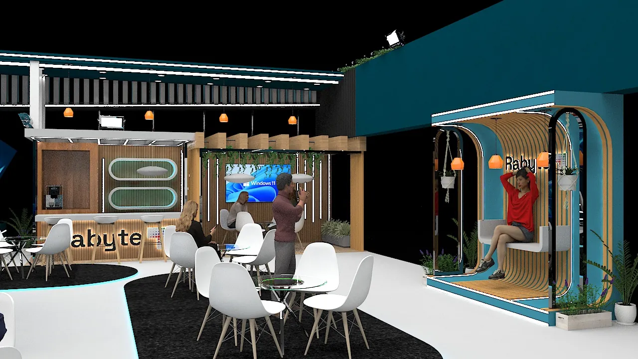 Immersive Brand Spaces, exhibition stand design visual 79